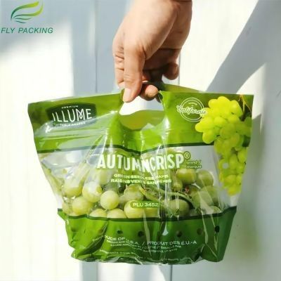 تغليف الخضروات الطازجة Ziplockk القابلة للتحلل الحيوي للفواكه والخضروات